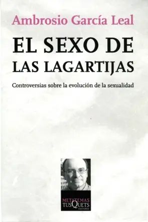 Portada El sexo de la lagartija