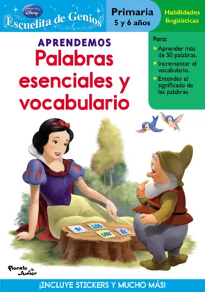 Portada Aprendemos palabras esenciales y vocabulario (prin