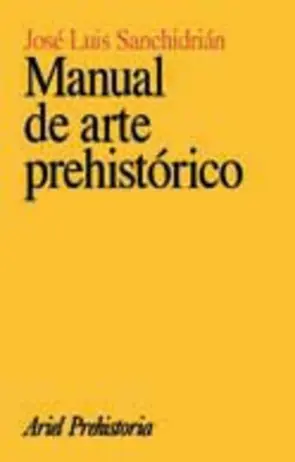 Portada Manual de arte prehistórico