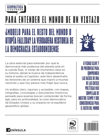 Contraportada Estados Unidos. Un país al borde del caos