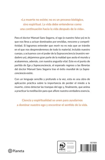 Contraportada Ego y Supraconciencia