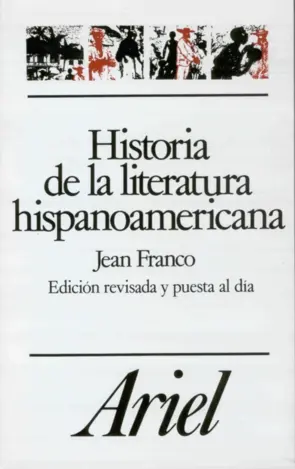 Portada Historia de literatura hispanoamericana