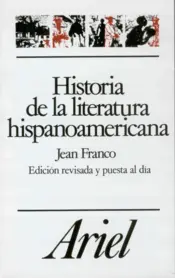 Portada Historia de literatura hispanoamericana