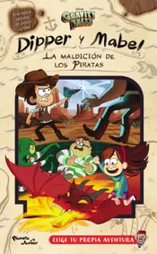 Portada Gravity Falls. Dipper y Mabel. La maldición de los piratas