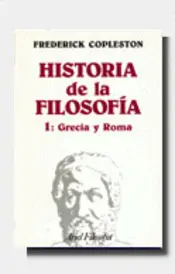 Portada Historia de la filosofía 1: Grecia y Roma (r