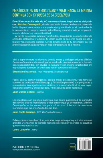 Contraportada En busca de la excelencia