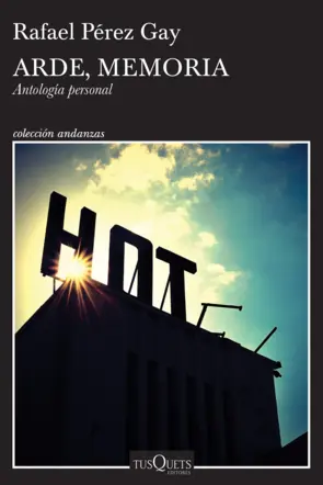 Portada Arde, memoria
