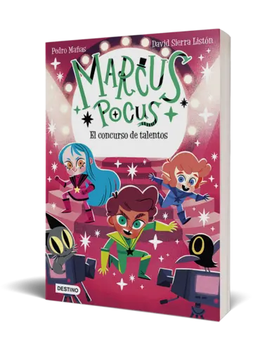 Portada Marcus Pocus 4. El concurso de talentos