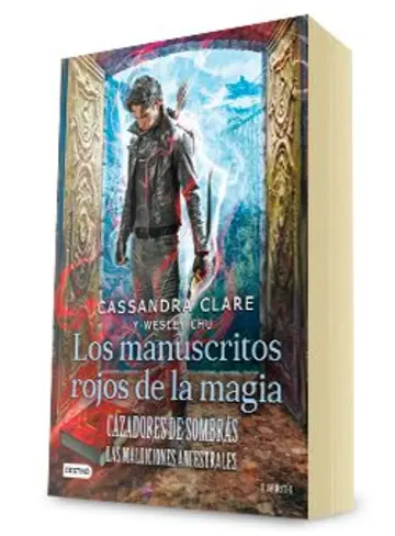 Portada Cazadores de sombras. Los manuscritos rojos de la magia