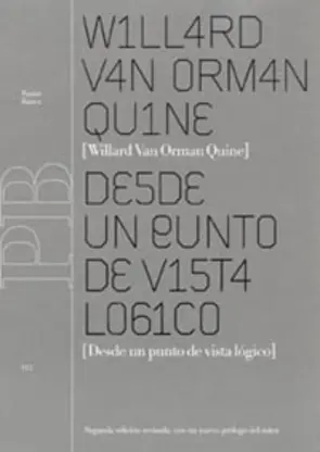 Portada Desde un punto de vista logico