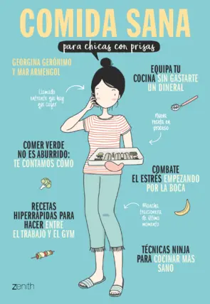 Portada Comida sana para chicas con prisas