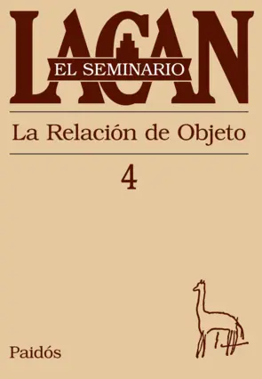 Portada Seminario 4 - La relación del objeto