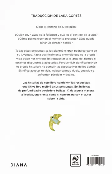 Contraportada Los pájaros nunca miran atrás mientras vuelan