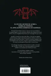 Miniatura contraportada Buenos presagios. Ilustrado por Paul Kidby