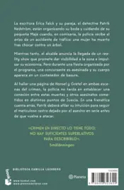 Miniatura contraportada Crimen en directo (Los crímenes de Fjällbacka)