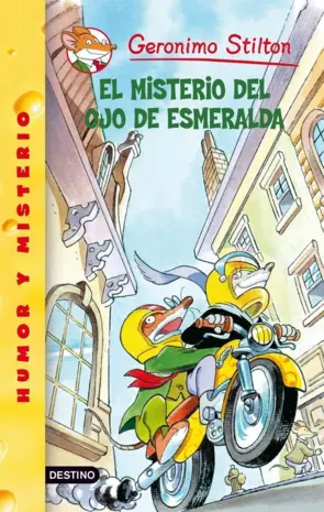 Portada Stilton 33- El misterio del ojo de esmeralda