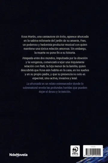 Contraportada La ahorcada