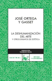 Portada La deshumanización del arte