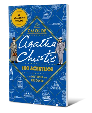 Portada Los casos de Agatha Christie: 100 acertijos y un misterio por resolver