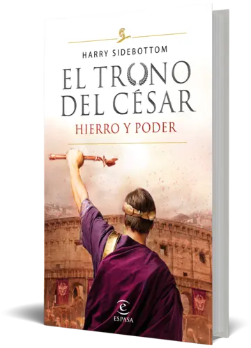 Portada Hierro y poder (Serie El trono del césar 1)