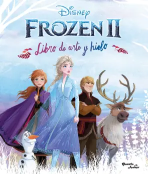 Portada Frozen 2. Libro de arte y hielo