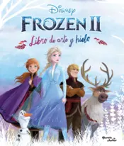 Portada Frozen 2. Libro de arte y hielo