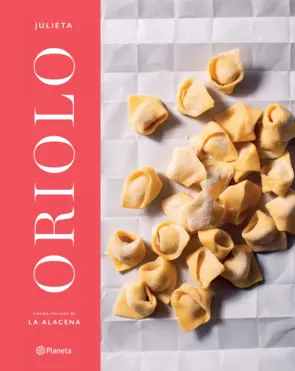 Portada Julieta Oriolo. Cocina italiana
