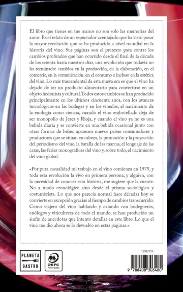 Contraportada Mis memorias del vino