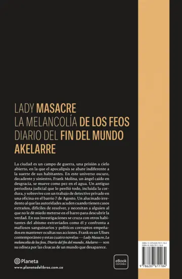 Contraportada Pack Frank Molina