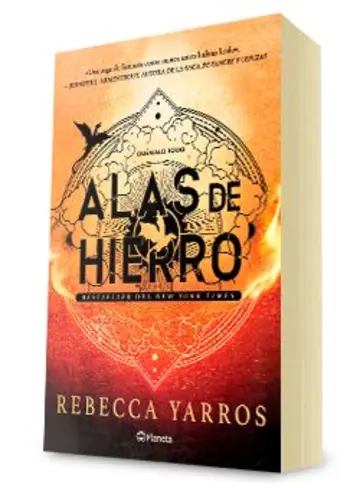 Portada Alas de hierro (Empíreo 2)