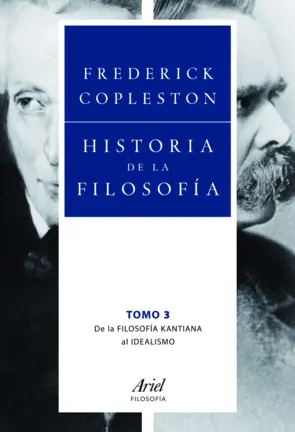 Portada Historia de la filosofía (tomo III)