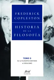 Portada Historia de la filosofía (tomo III)