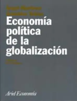 Portada Economía política  de la globalización