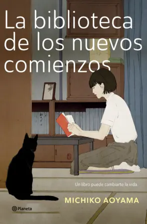 Portada La biblioteca de los nuevos comienzos (Ed. Argentina)