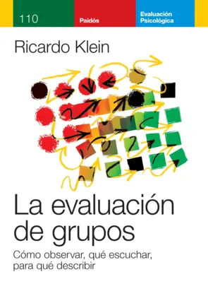 Portada La evaluación de grupos