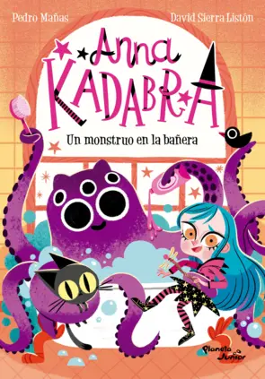 Portada Anna Kadabra 3. Un monstruo en la bañera
