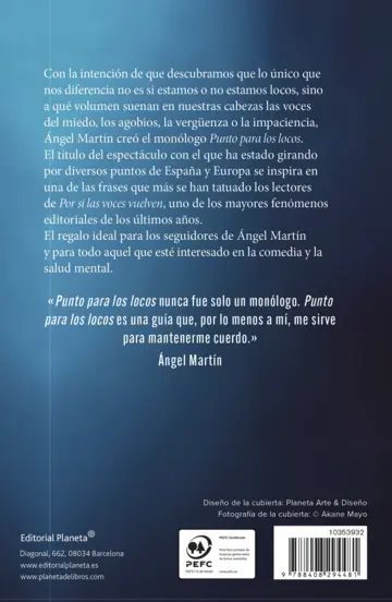 Contraportada Punto para los locos