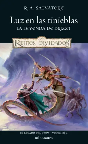 Portada El Legado del drow nº 04/04 Luz en las tinieblas