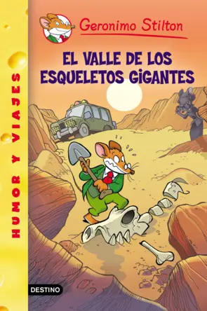 Portada Stilton 44- El valle de los esqueletos