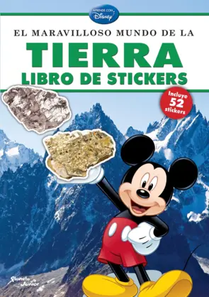 Portada El maravilloso mundo de la tierra. Libro de stickers