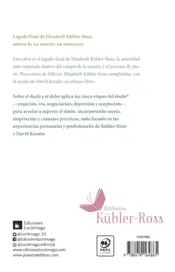 Miniatura contraportada Sobre el duelo y el dolor