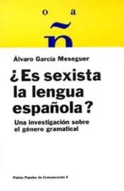 Portada Es sexista la lengua española