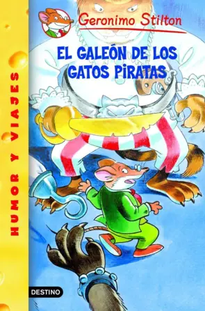 Portada Stilton 7- El galeón de los gatos piratas