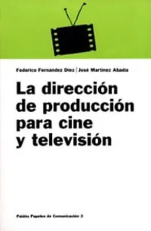 Portada Dirección de produción para cine y televisio