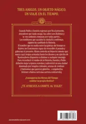 Miniatura contraportada Los Héroes del Tiempo 3. El imperio del Cronarca