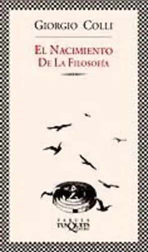 Portada El nacimiento de la filosofia