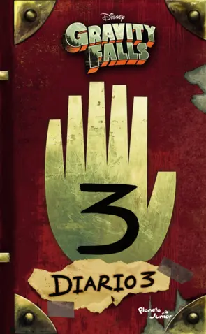 Portada Gravity Falls. Diario 3