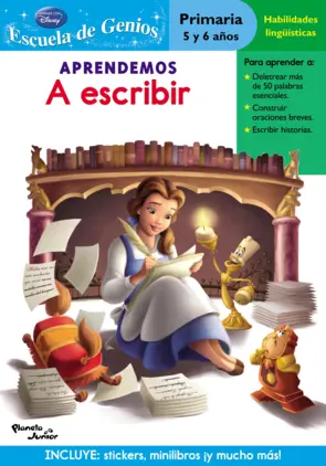 Portada Aprendemos a escribir (Princesas)