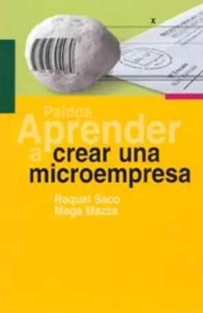 Portada Aprender a crear una microempresa