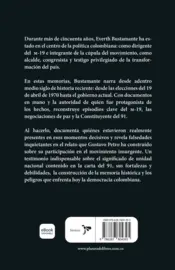 Miniatura contraportada Rebeldía, armas y democracia